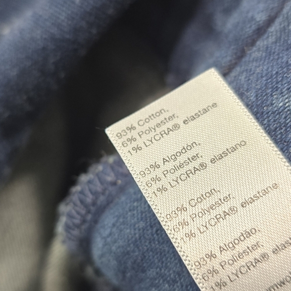 Spanx Jeans Womens 26 X 31 Jegging Denim Jean High Rise Signature Straight Dark - Picture 9 of 13